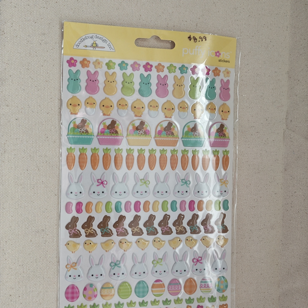 Pufflicious Pastel Easter Small Pets Sticker Sheet
